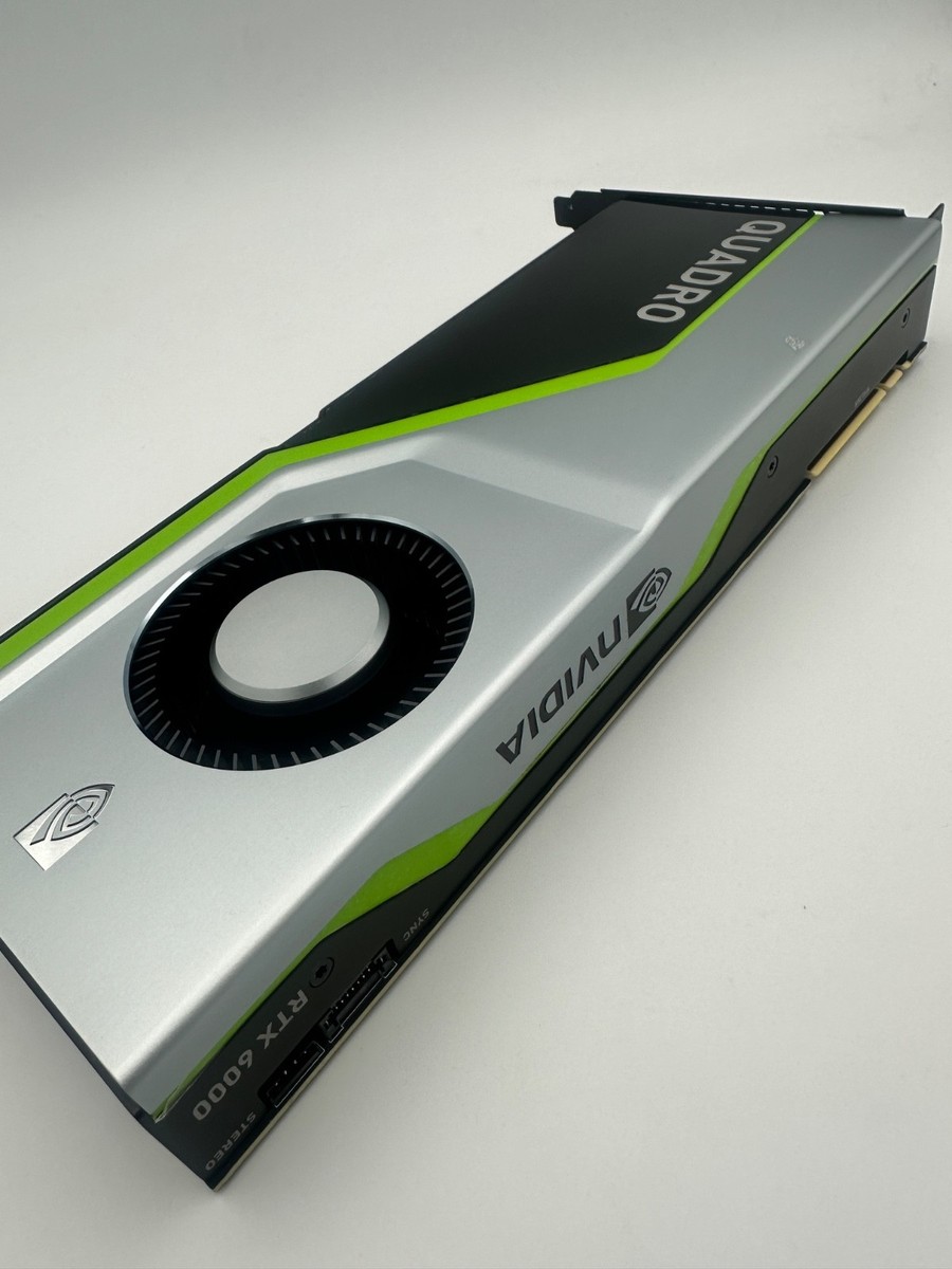 NVIDIA Quadro RTX 6000 PG150 24GB GPU Graphics Card Workstation