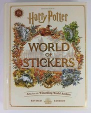 Harry Potter World of Stickers Art From The Wizarding World Archive Complete