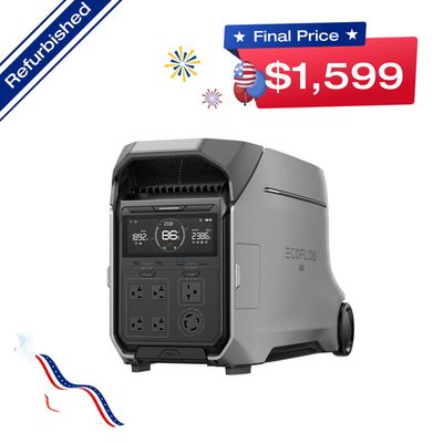 #ad EcoFlow DELTA Pro 3 4000Wh LFP Portable Power Station Certified Refurbished $1998.75