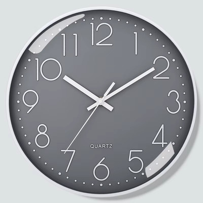 20cm Funkuhr Lautlos Wanduhr Ohne Tickgeräusche Funkwanduhr Geräuschlos Wand DHL