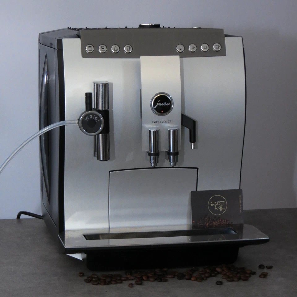 ~~~ Jura Impressa Z7 ONE TOUCH Cappuccino Kaffeevollautomat in Alu ~~~ - Bild 3 von 4