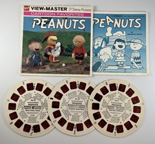 Peanuts View-Master 1966 Vintage GAF W Booklet Sleeve