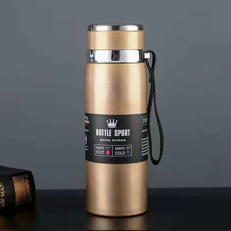 1l Thermal Water Bottle Stainless Steel Insulated Cup Gradient Co