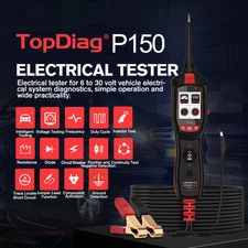 TopDiag P150 Circuit Tester Analyzer Car Electrical System Power Probe 6V-30V