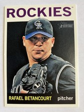 2013 Topps Heritage ERROR  Variation (Birth Date) #325 Rafael Betancourt