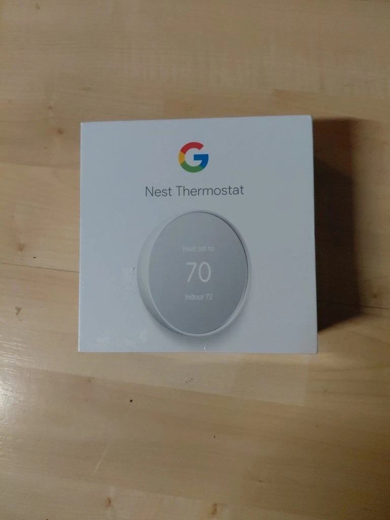 (New) Google Nest Smart Thermostat, Snow