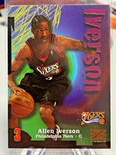 Allen Iverson 1997-98 Second Year Z-Force Pur...