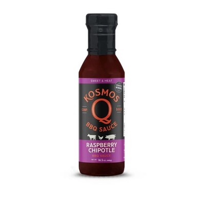 Sweet Raspberry Heat Bbq Sauce With Chipotle Peppers 330Ml For Grilling