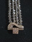 New Heidi Daus Set 2 Gold Tone Swarovski Crystal Bracelet & Clip On Earrings — photo 4