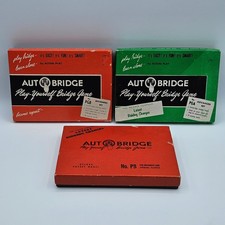VTG  1957 & 1959 Auto Bridge Play Yourself Br...