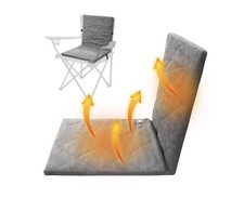 2 Pack Portable Heated Seat Cushion Stadium Seat Pad No Power Bank 