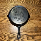 NICE!! Vintage Griswold No. 5 Cast Iron Skillet 724 B Large Logo Erie, PA