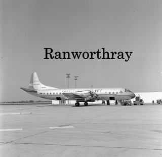 60x60 Original Aircraft Negative N6119A 188 ELECTRA American Airlines 1964 #7040
