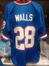 everson walls signed Giants jersey