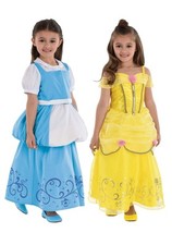 Girl's Toddler Reversible Belle Costume Dress