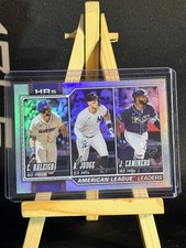 2026 Topps Series 1 - American League Leaders HRs Rainbow Foil #38 Judge Raleigh