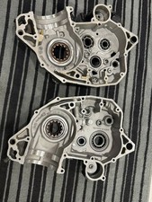 2007-2010 KTM 250 SXF OEM Matching Engine Case Set Cases 77030000144