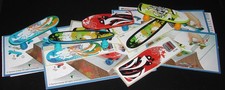 Skateboards (2015) Komplettsatz mit BPZ FS068 bis FS071