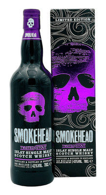 (75,19 /l) Smokehead Twisted Stout Single Malt Scotch Whisky 43% 0,7l Flasche