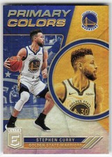2020-21 Panini Donruss Elite Primary Colors Stephen Curry #8 Golden State