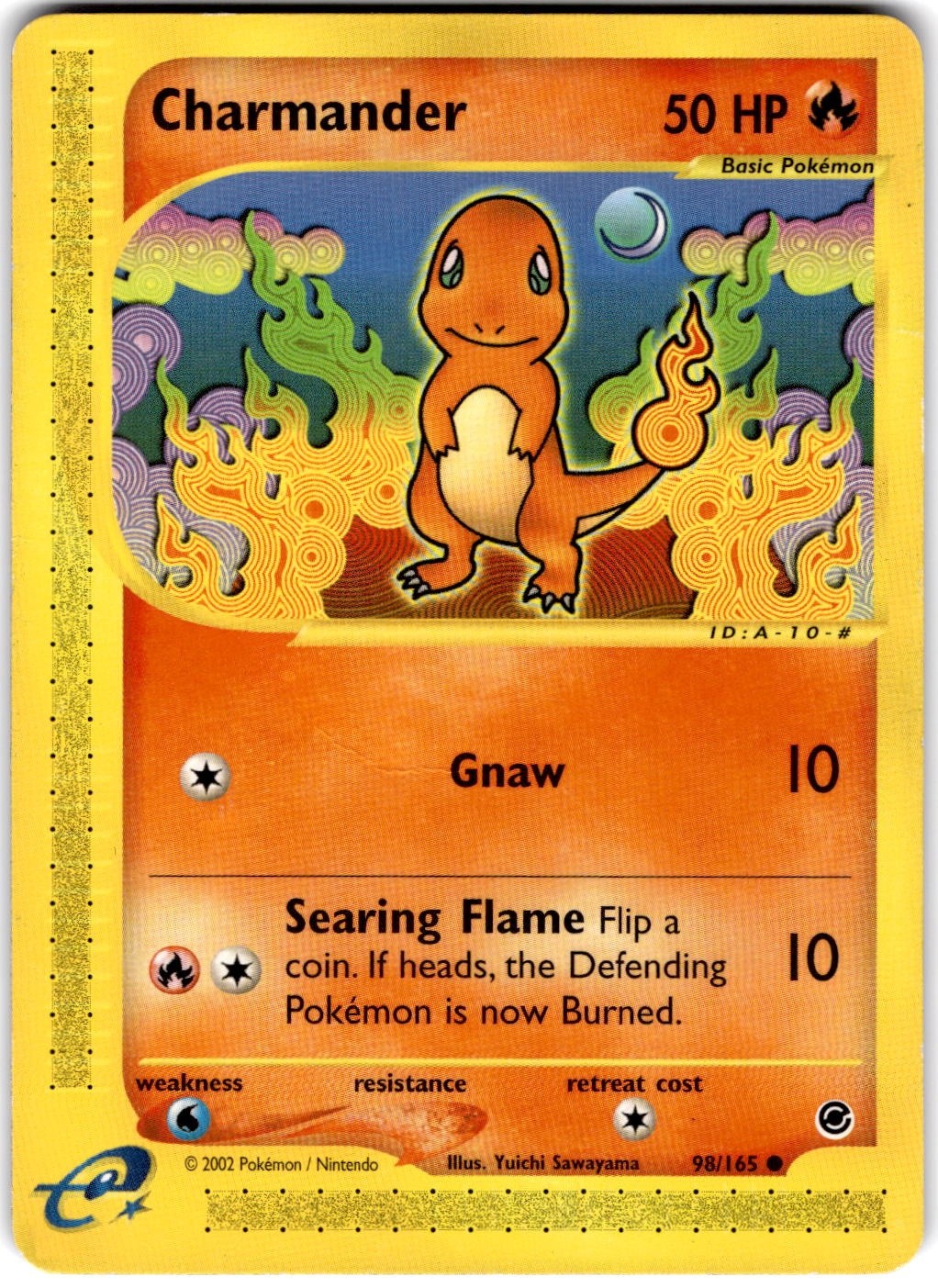 Pokemon Charmander EX 98 English