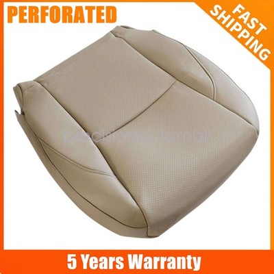 Front Driver Side Bottom Leather A/C Seat Cover Tan For 2007 to 2012 Lexus ES350