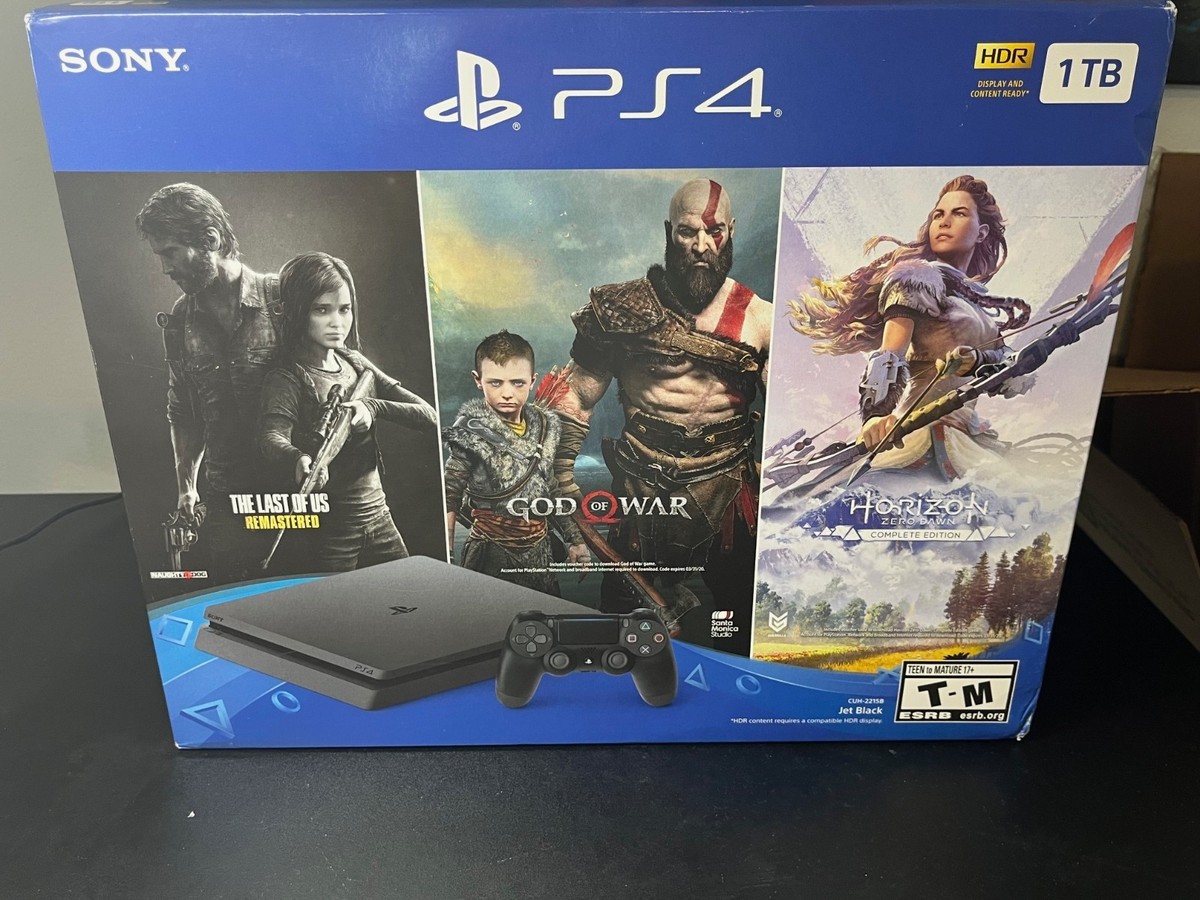 SONY - call of duty /  GOD OF WAR / HORIZON セット Amazon.com: Flagship Play Station 4 1TB HDD Only on