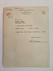 1928 antique STUDEBAKER NEWTON MOTORS INC newton ma SEDAN RECEIPT maxwell gaddis — photo 1