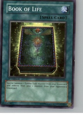 Book of Life (SDZW-EN023, Common) Zombie World Structure Deck