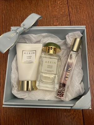 Aerin Cedar Violet Eau De Parfum Spray Aerin Amber Musk Travel Spray & Body Crea