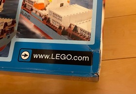 LEGO Sculptures Maersk Sealand Container Ship {2004 Edition} 10152 New Retired
