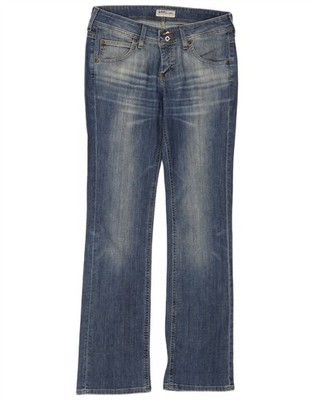 Lee Damen Cade Low Waist Bootcut Jeans W31 L33 Blau Baumwolle AK10