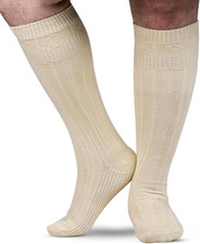 Highland Scottish Wool Blend Kilt Hose for Men Ribbed Socks for USA Shoe Size...