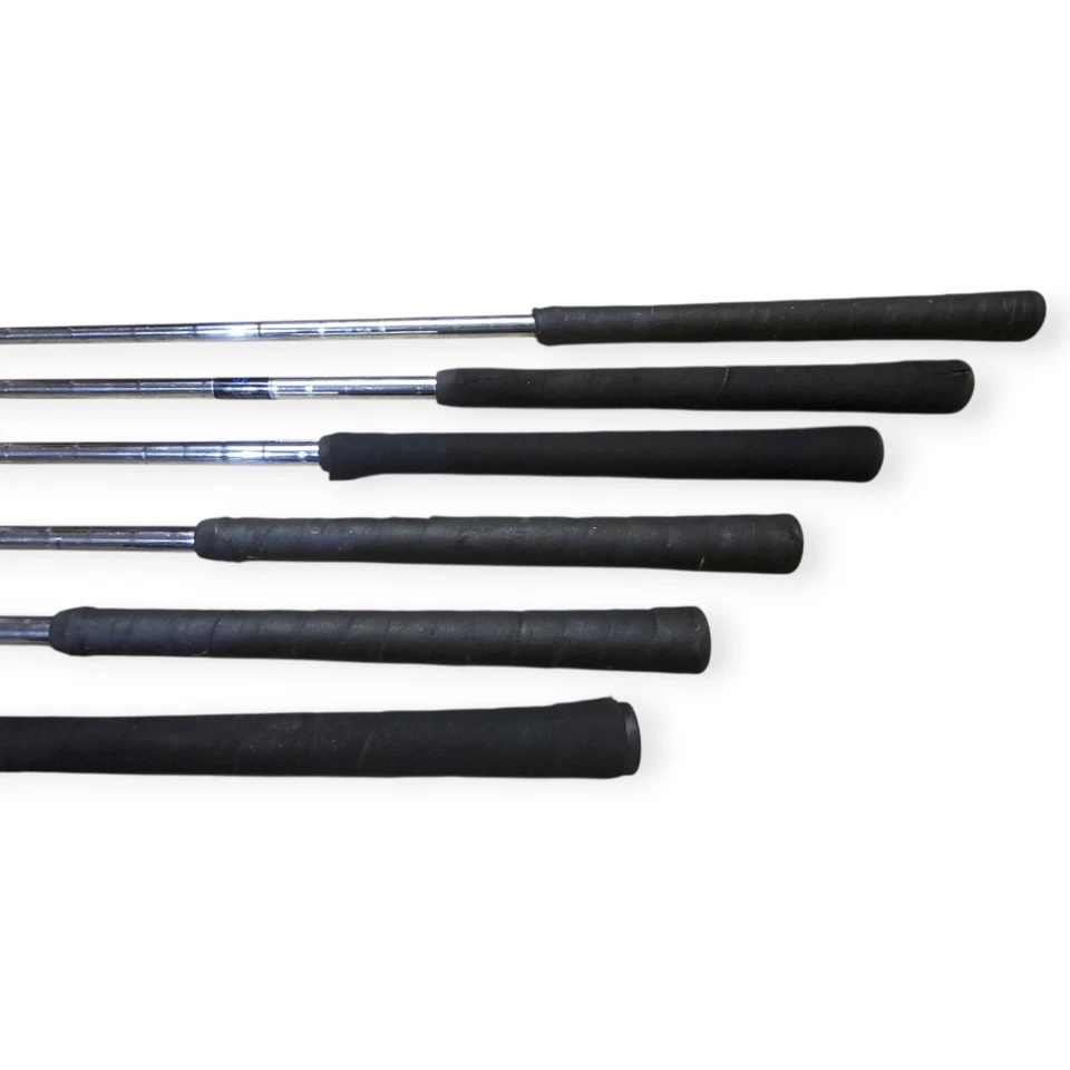 Juego de hierros de punto naranja tamaño O Ping i3 hierros 5-9 y W ejes de acero rígido Cushin JZ Foto 4 de 4