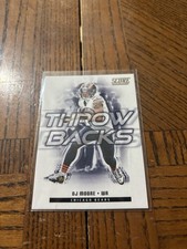 2025 Score - Throwbacks D.J. Moore #20