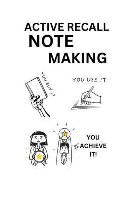 ACTIVE RECALL NOTE MAKING: Active Recall, Note-taking Notebook, 