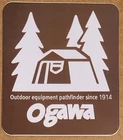 Ogawa waterproof vinyl sticker decal tents camping gear outdoor equipment