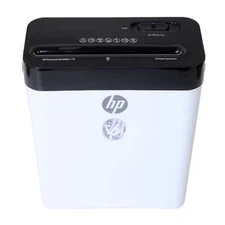 HP LC8 8-Sheet 3.2-gallon basket 68DB Crosscut Shredder White 91011B