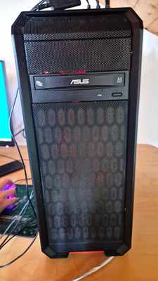 ASUS Gaming Desktop PC Tower Windows 10 GeForce GTX 1060 1TB HDD Schwarz