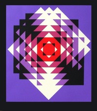 Patrice ALLART Composition cinétique I 1980 sérigraphie screenprint