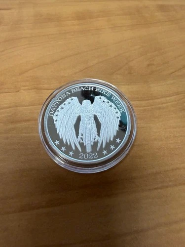 2022 Bike Week Daytona Beach Proof Coin 1 Troy Oz .999  Silver Round #1435