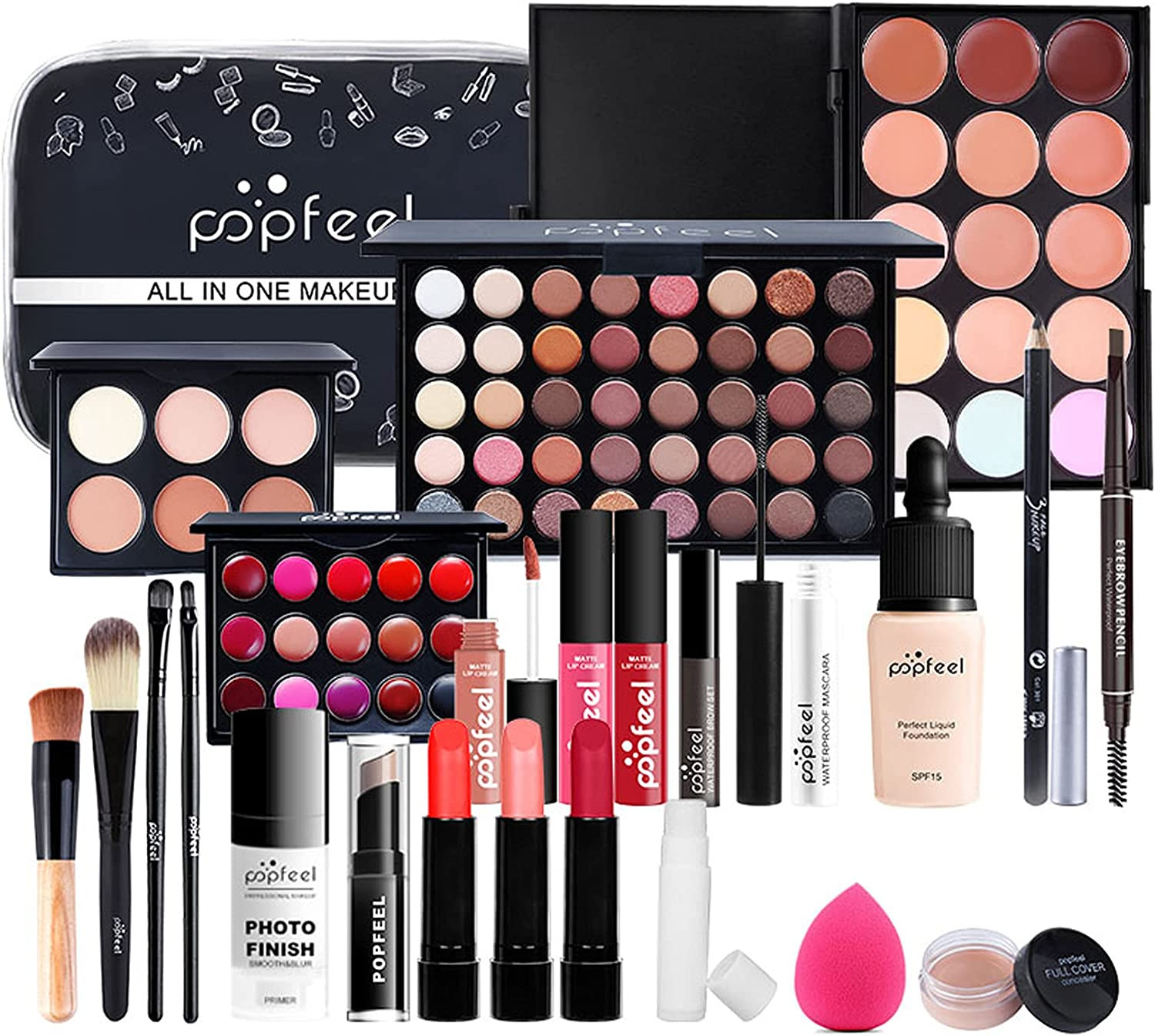 Professional Trucchi Donna Offerta,  Set Trucchi Make up Completo Kit Makeup Reg