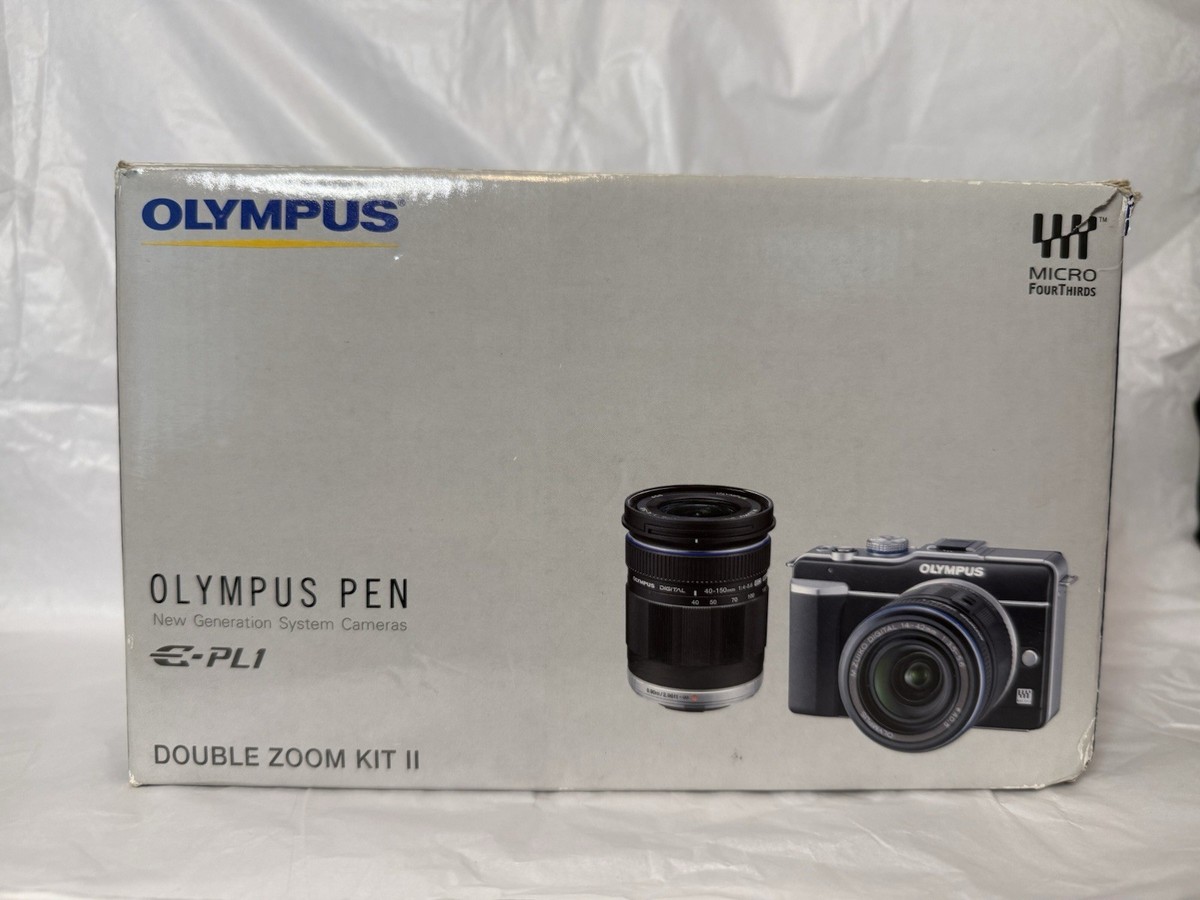 Olympus PEN E-PL1 Mirrorless Double Zoom Kit 14-42mm 40-150mm