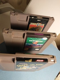 NES Lot, Skate of Die, Pinball, Hydlide, OEM Nintendo NES 425