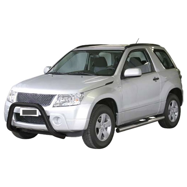 FrontbüGel FrontschutzbüGel FüR Suzuki Grand Vitara 2005-2008 ø76 Stahl Schwarz-image