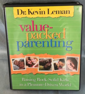Dr Kevin Leman Value-Packed Parenting 3-DVD Set With Two Workbooks Posters 2007 