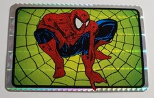 SPIDER-MAN Prism Vending Machine Sticker Marvel Comics 1990s