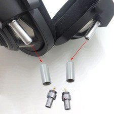 1 Pair Of Earphone Cable Pin Plug Connector For Sennheiser HD800 HD800S HD820