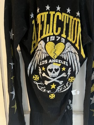 Affliction Wende Hoodie Gr. XL Neu