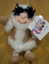 Walt Disney Small World ALASKA BOY ESKIMO 8" Stuffed Animal Toy NEW